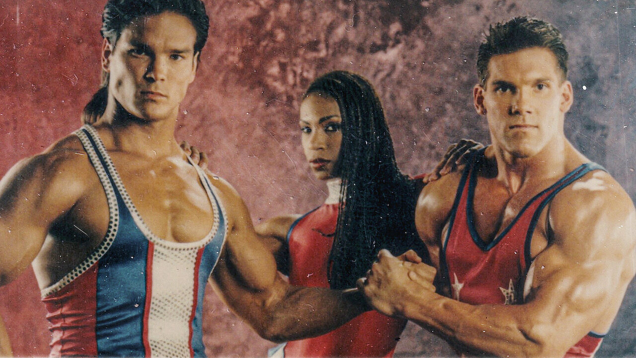 Poster of Cơ bắp và bê bối Câu chuyện của American Gladiators