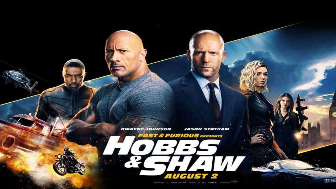 Poster of Fast Furious Presents Hobbs Shaw