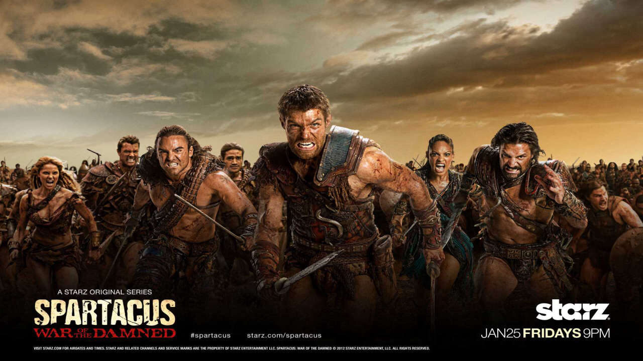 Poster of Spartacus Máu và cát ( 3)