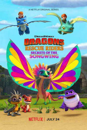 Xem phim Biệt đội giải cứu rồng Bí mật của Rồng Hát  - Dragons Rescue Riders Secrets of the Songwing (2019)